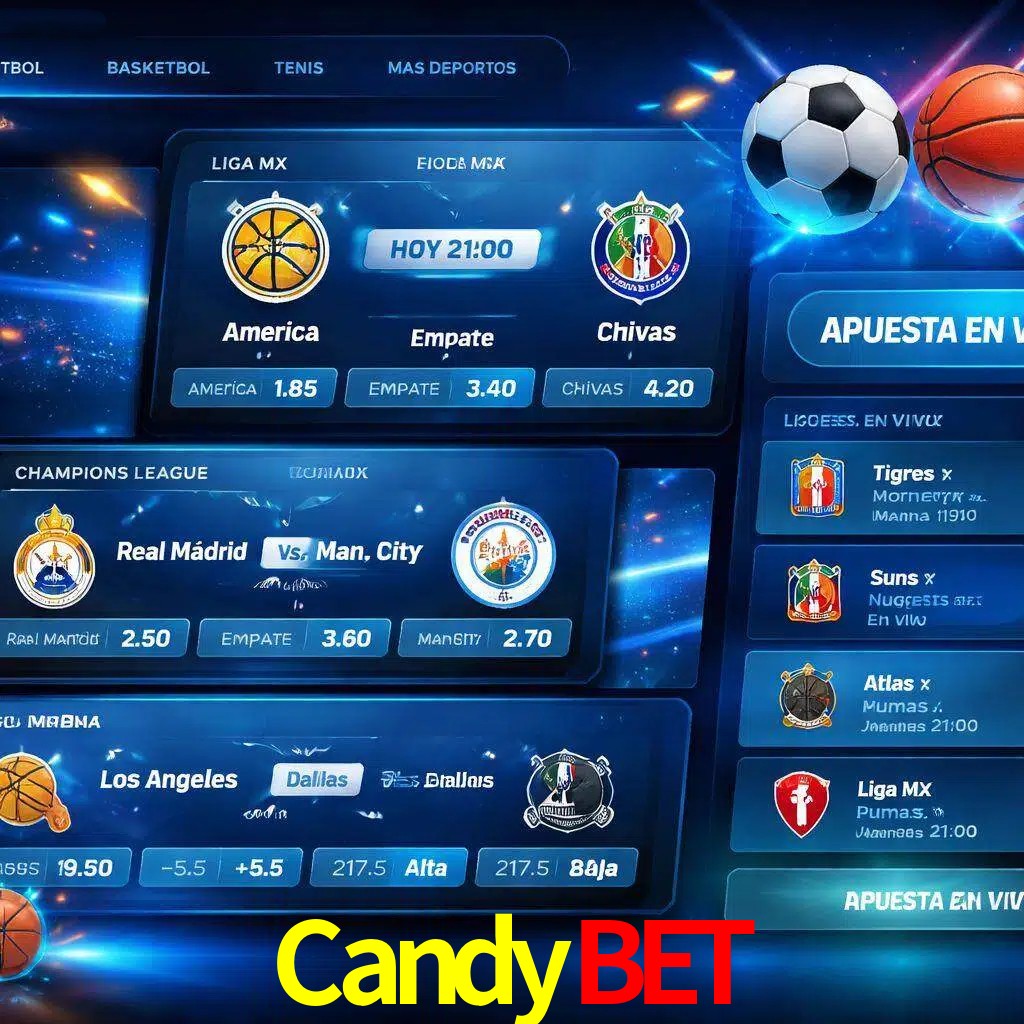 Mercados de apuestas deportivas CandyBet para jugadores en México